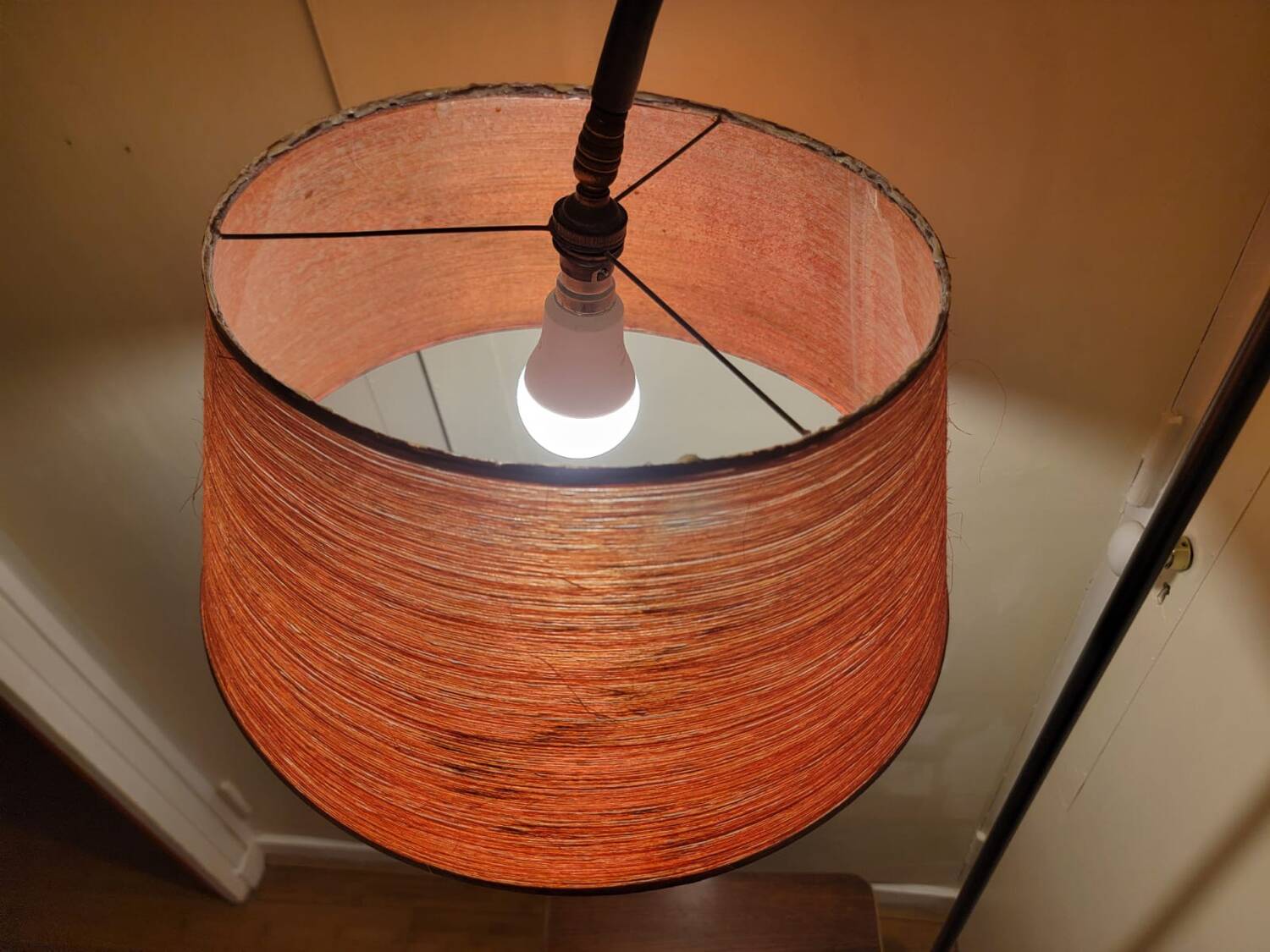Vintage 50s side table lamp