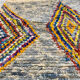 Colorful Berber carpet