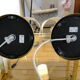 Pair of vintage Scandinavian brass lamps 1960