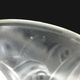 Suspension basin in glass paste Art Deco 1 Fire Sousman Lille with floral motifs