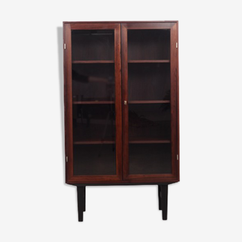 Rosewood showcase, Danish design, 1960s, production: Hjørnebo