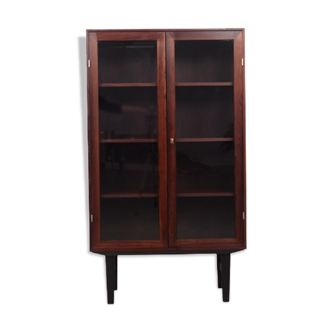 Rosewood showcase, Danish design, 1960s, production: Hjørnebo