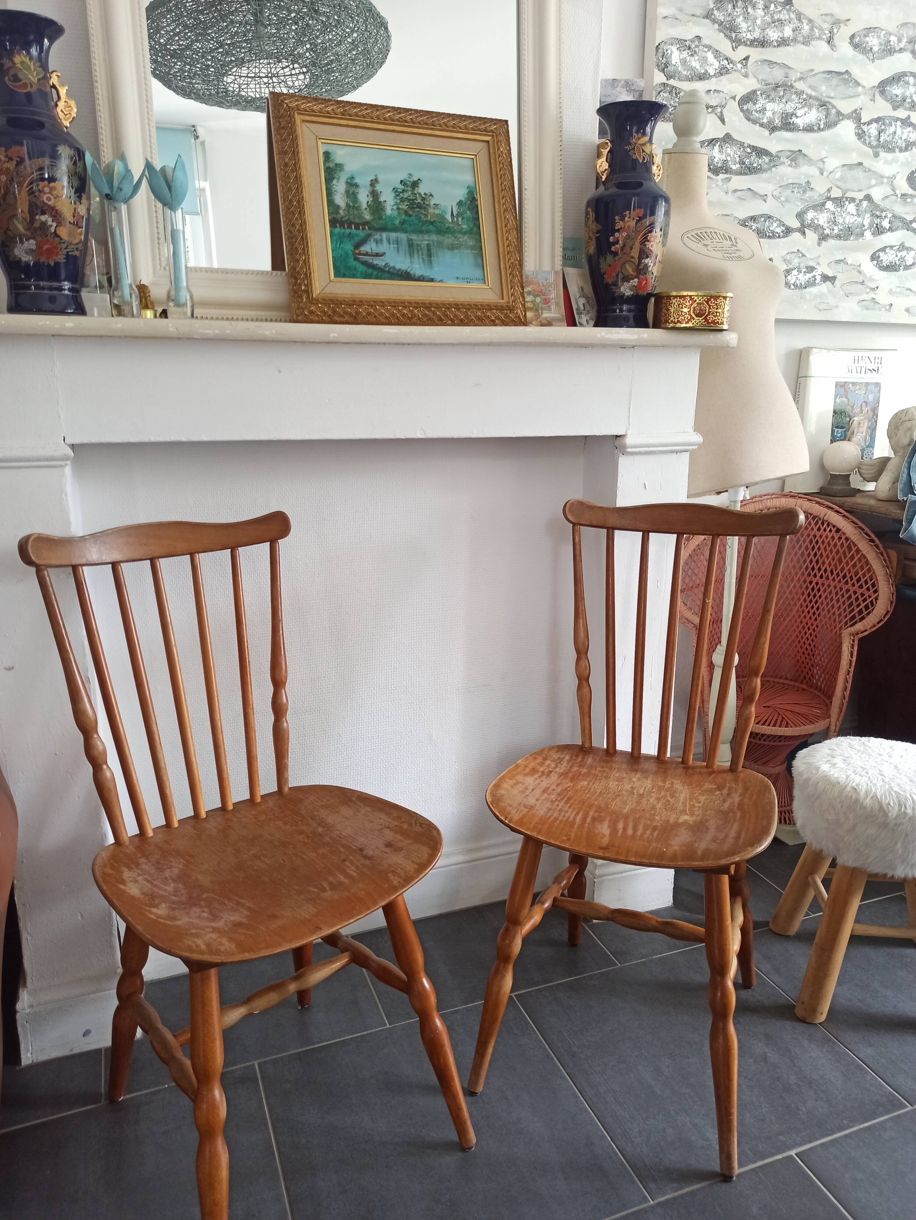 Baumann bistro chairs