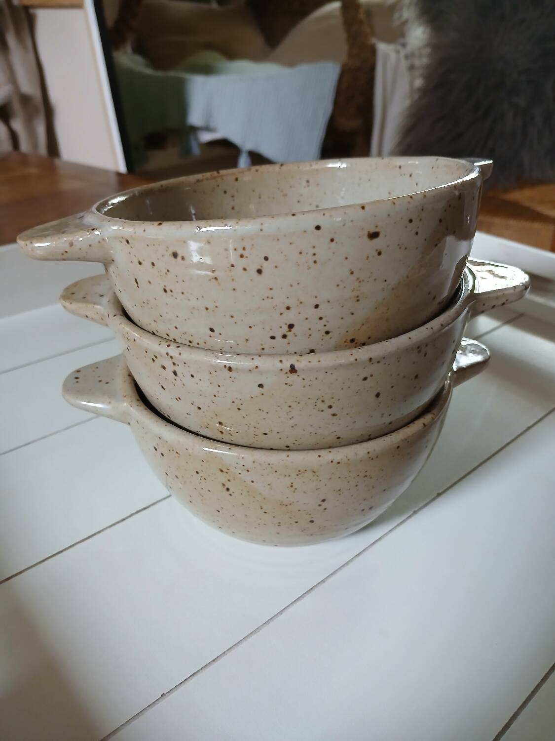 3 old ear bowls