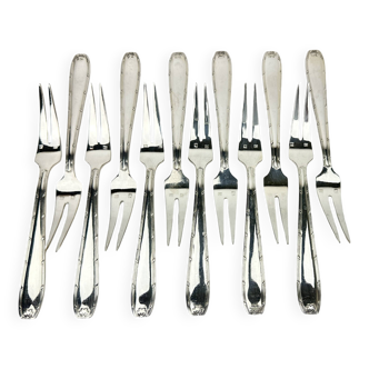 Set of 12 Saint Médard Snail Forks