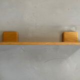 Wooden wall shelf