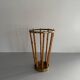 Bamboo and brass umbrella stand, 1960s, Germany