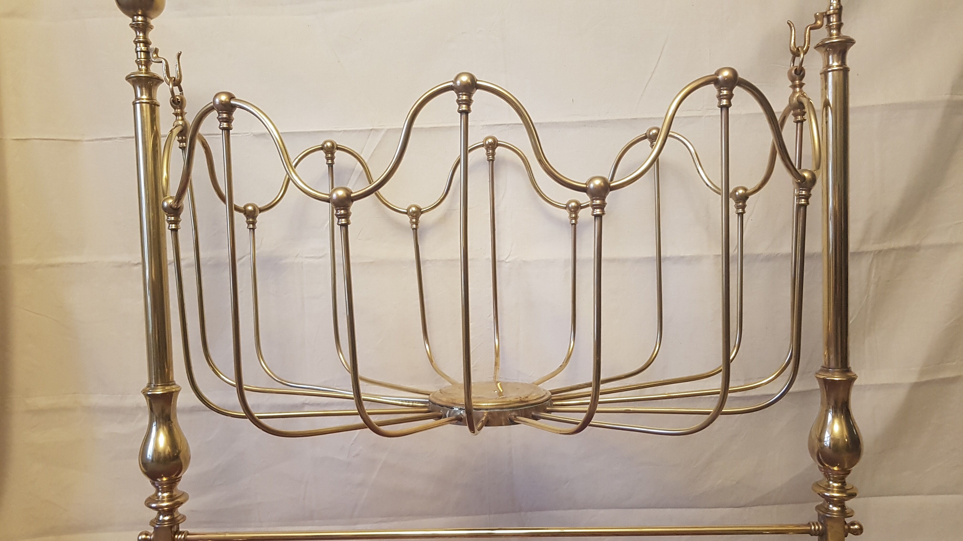 Brass cradle 1880