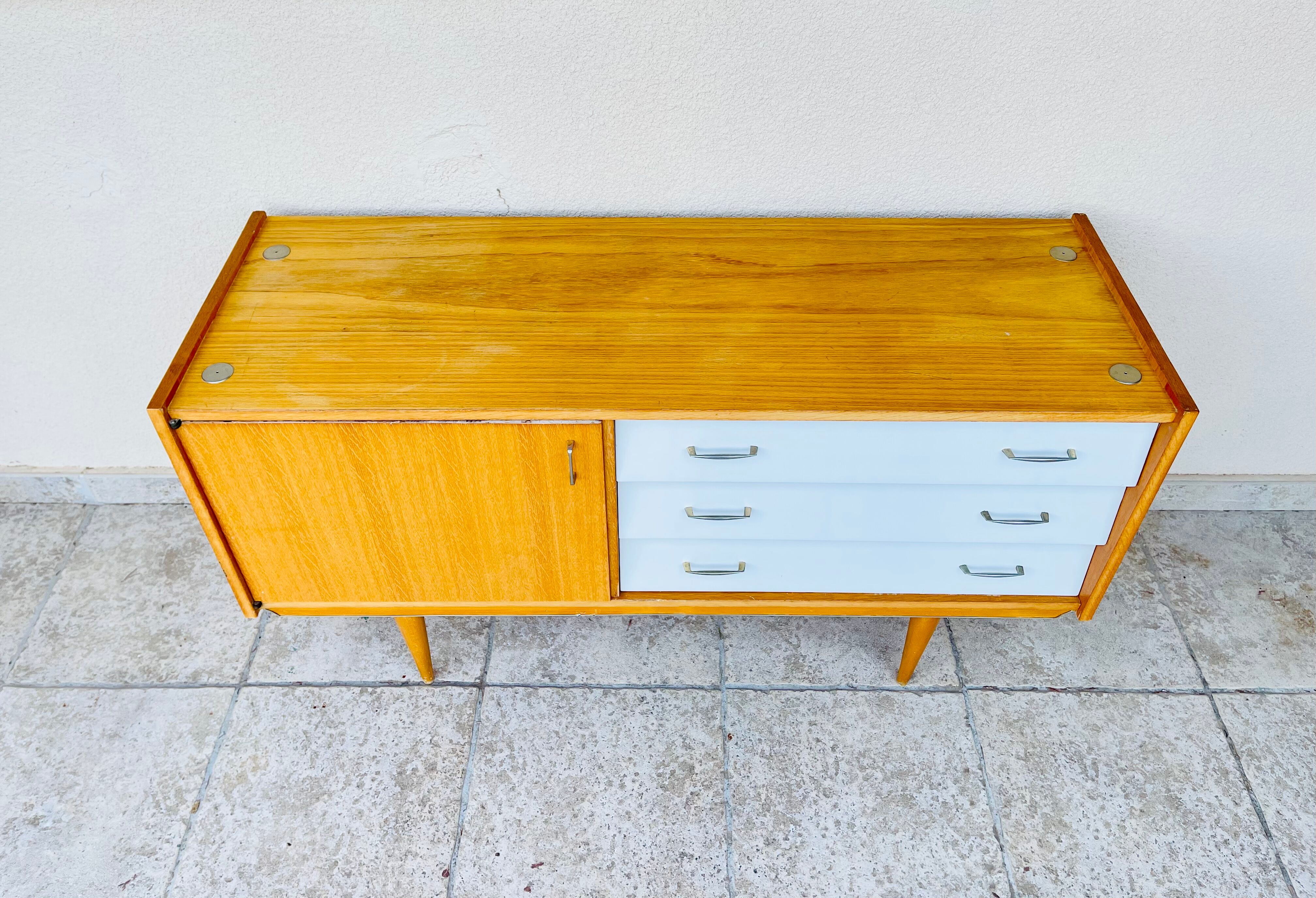 Vintage oak sideboard