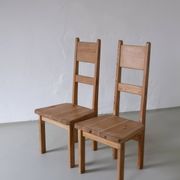 2 solid pine chairs | Roland Wilhelmsson for Karl Andersson & Söner | Sweden | 1960s