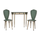 Table and chairs by Umberto Mascagni for Umberto Mascagni, 1960s