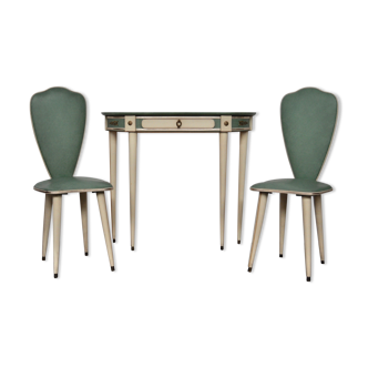 Table et chaises par Umberto Mascagni pour Umberto Mascagni, années 1960