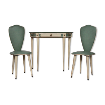Table and chairs by Umberto Mascagni for Umberto Mascagni, 1960s