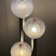 Mazzega chrome and Murano glass floor lamp, 1970s