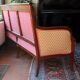 Empire bench, Restoration sofa in mahogany