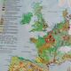 Old big map Hatier: The European community. 154 x 115 cm.