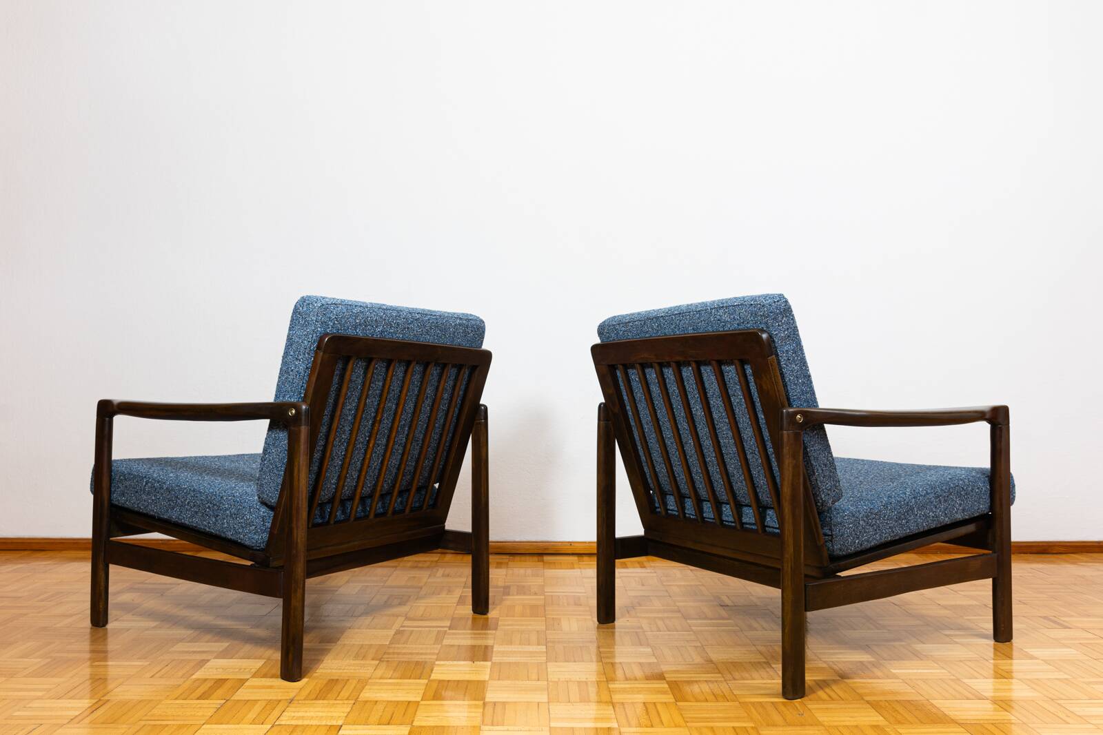 Pair of mid century armchairs "b7522 " by Zenon Bączyk,  Poland, 1960's