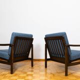 Pair of mid century armchairs "b7522 " by Zenon Bączyk,  Poland, 1960's