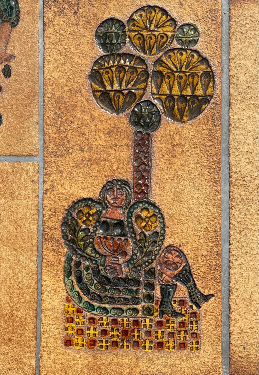 Ceramic coffee table by Roger CAPRON