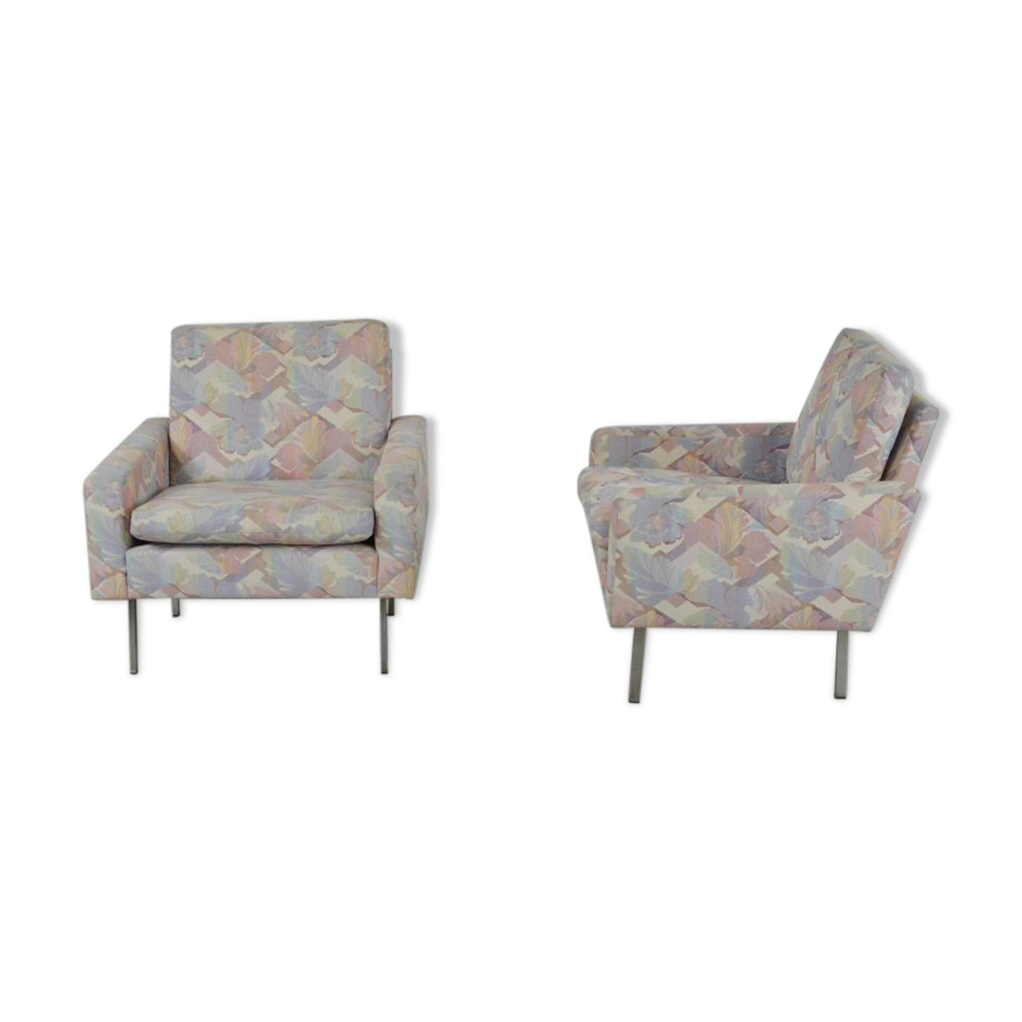 Set of 2 lounge chairs by Hans Kaufeld 1970