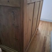 Buffet parisien ancien bois brut