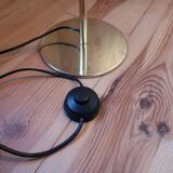 Golden floor lamp