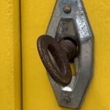 Glass-glazed Parisian wardrobe 1950