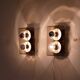 Plexiglas wall lights by Jocelyne Trocmé 1970