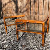 Two Chippendale style coffee tables