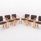 Set of 6 Danish design chairs from Four Design