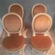Set of 4 Louis XVI style medallion chairs