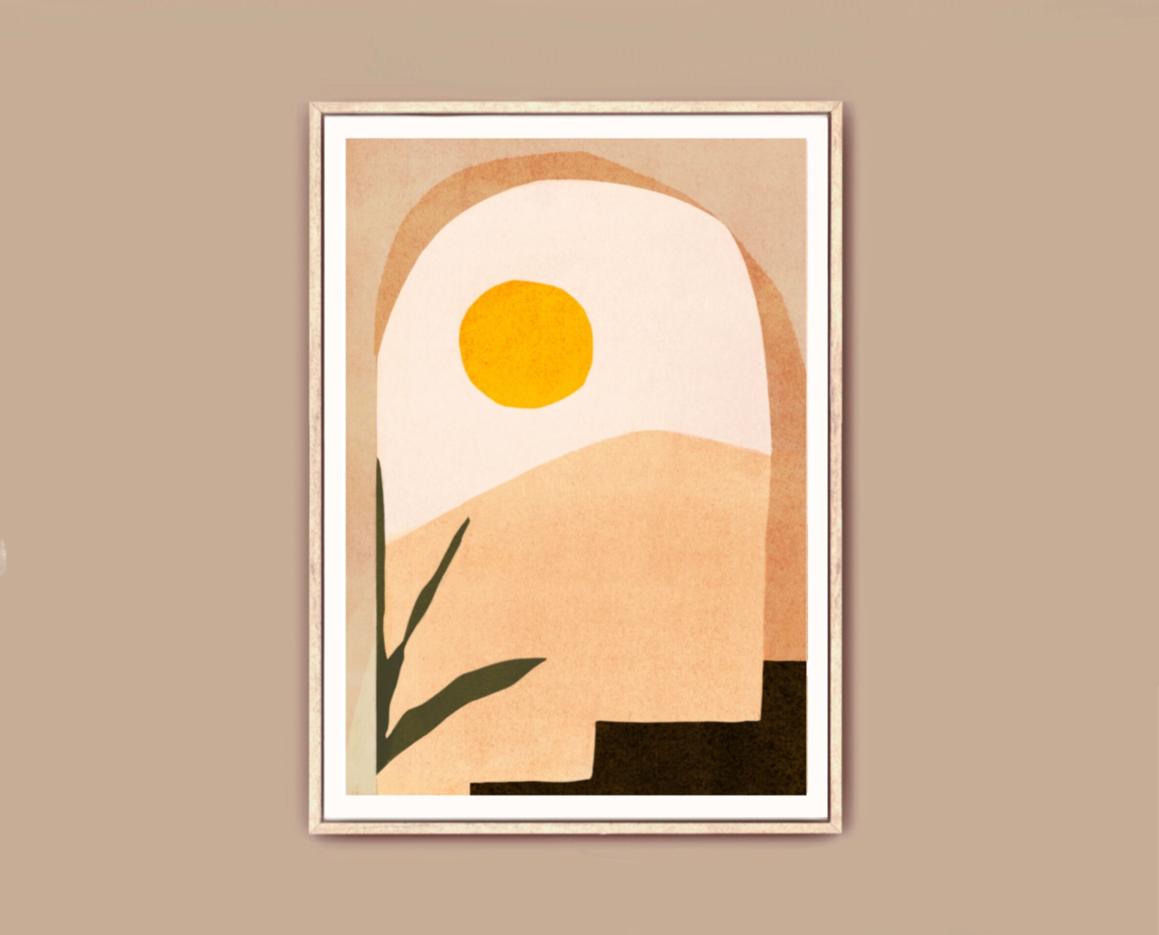 Art print “Desert Sunrise” A3