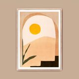 Art print “Desert Sunrise” A3