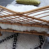 Rattan bed from the 1960s