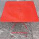 Folding bistro or garden table, made of metal. (Individually or in sets)