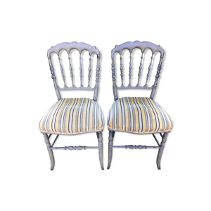 Paire chaises Napoléon