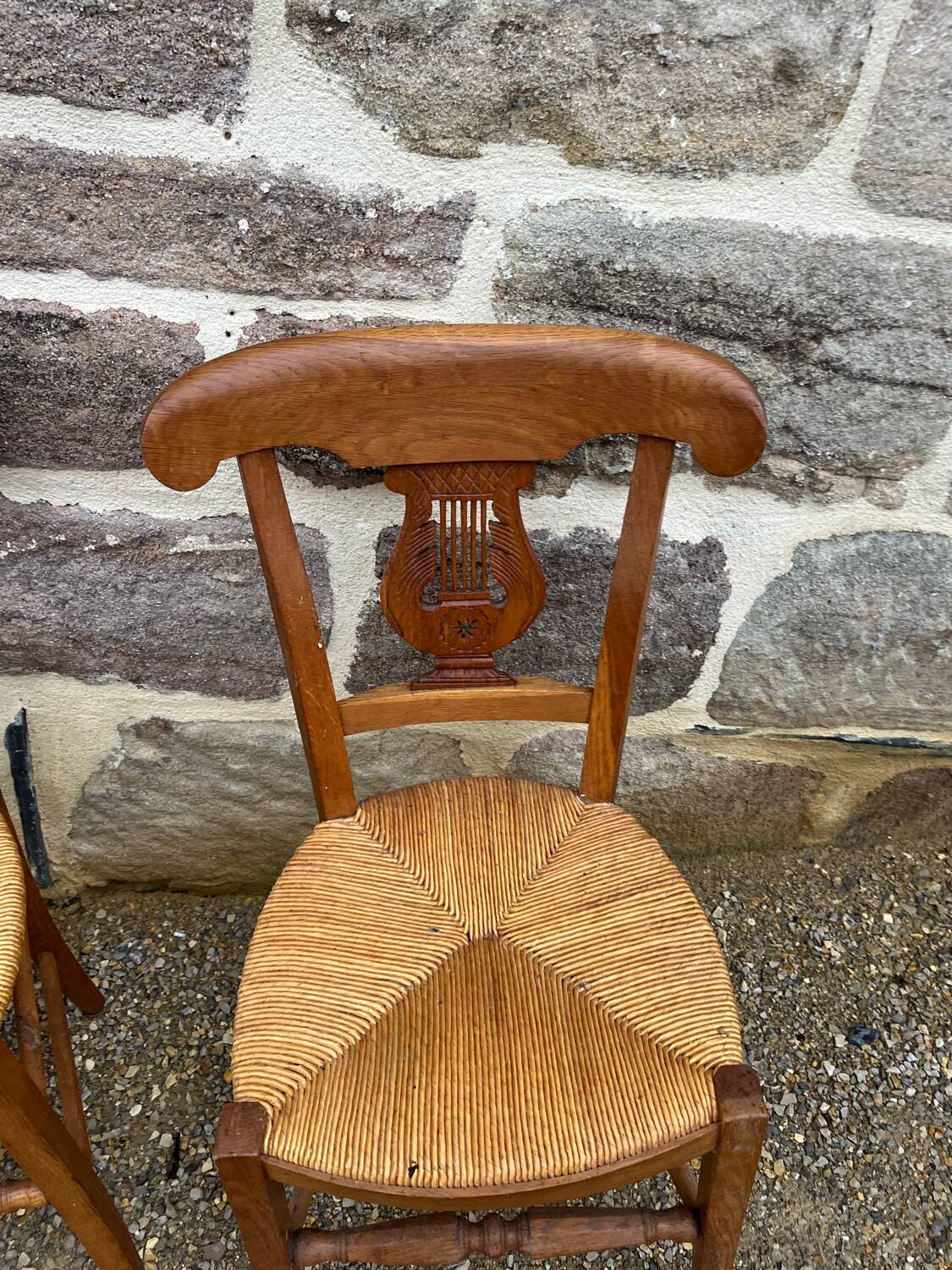 Straw chair