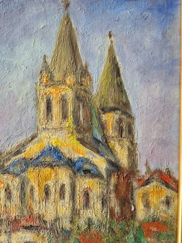 Roland Chanconnier known as Chanco (1924-2017), friend of Picasso - Oil on canvas