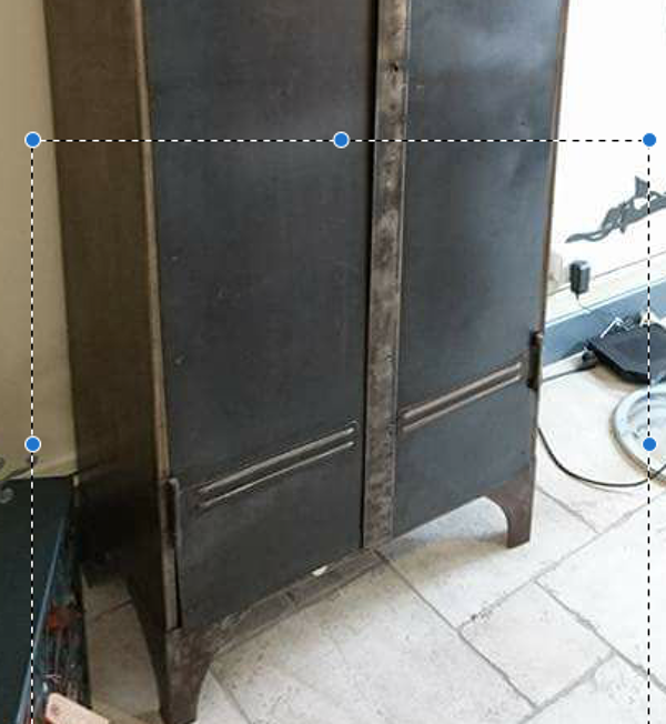 Armoire métallique style industrielle