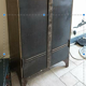 Metal cabinet style industrial
