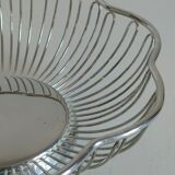 Silver metal basket
