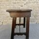 Table de nuit, chevet en bois massif, époque XVIIème