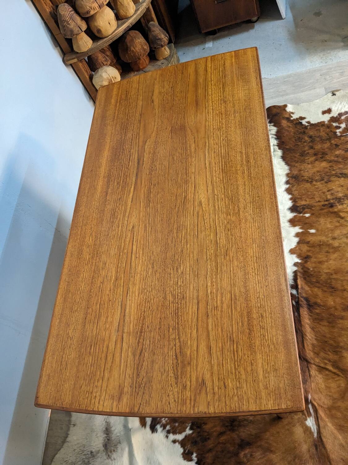Small Scandinavian teak desk