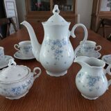 Service café porcelaine fine