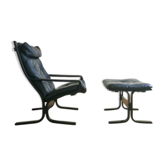Fauteuil Siesta et ottoman par Ingmar Relling