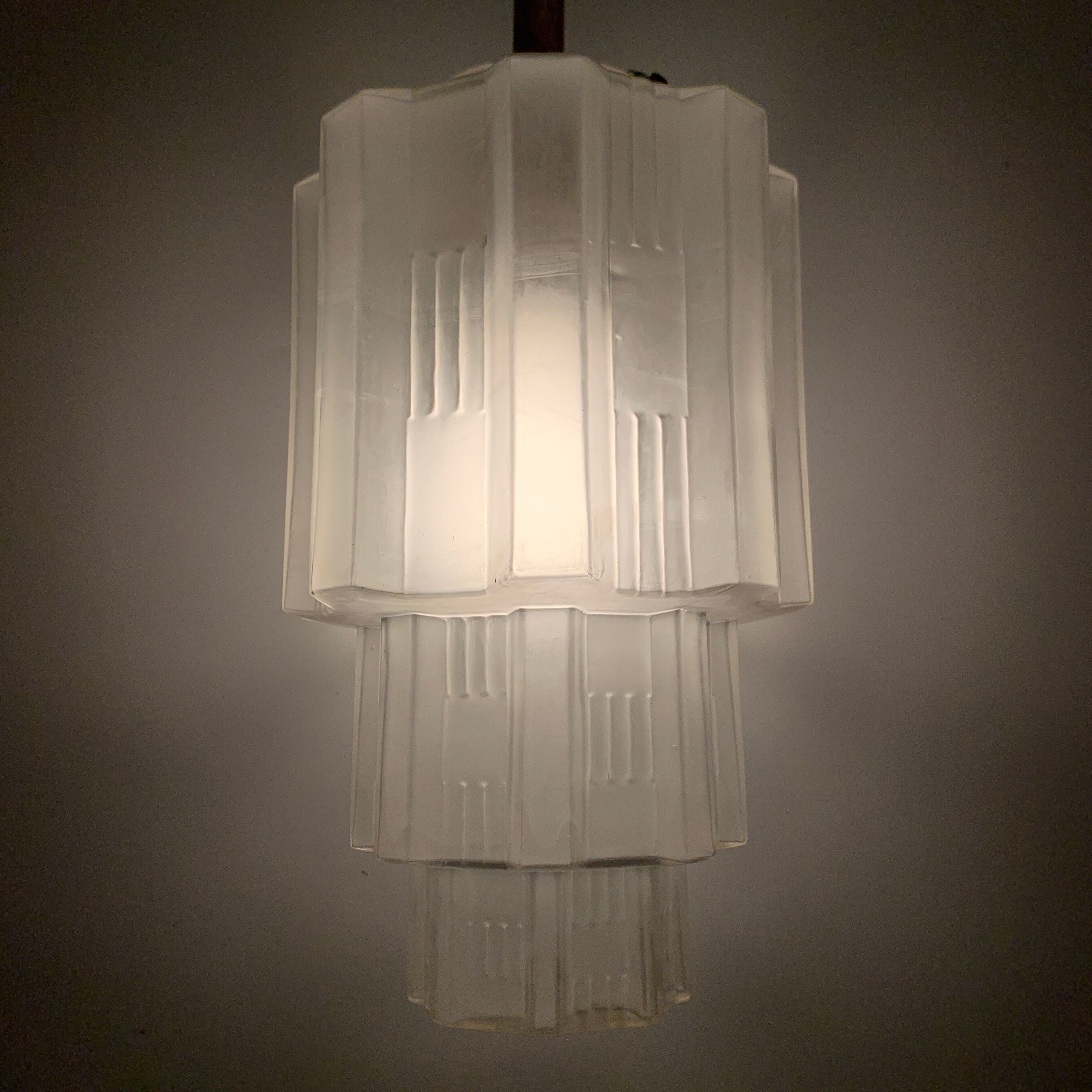 Hanging lamp skyscraper