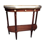 Louis XVI style half-moon console