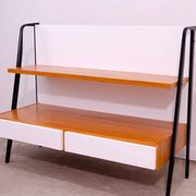 Fully renovated mid century bookshelf by Tatra, 1960s, Czechoslovakia