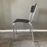 Set of 5 Meurop stacking chairs C59 by Pierre Guariche