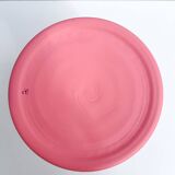 Vase en verre et peinture acrilyque